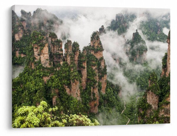 Kép - Zhangjiajie Nemzeti Park, Kína (70x50 cm)