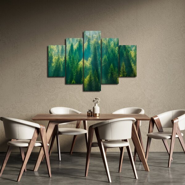 Kép - fenyőerdő (150x105 cm)