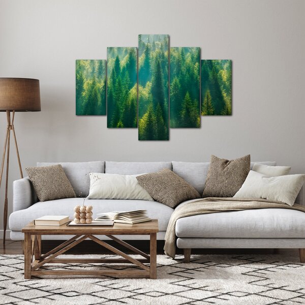 Kép - fenyőerdő (150x105 cm)