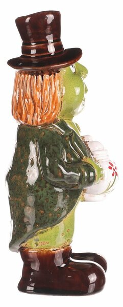 Kerti dekoráció Vízöntő álló, kerámia , 9 x 9 x 24cm, 24 cm
