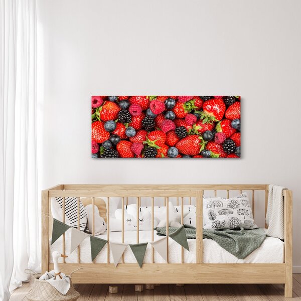 Kép - gyümölcs rakomány (120x50 cm)