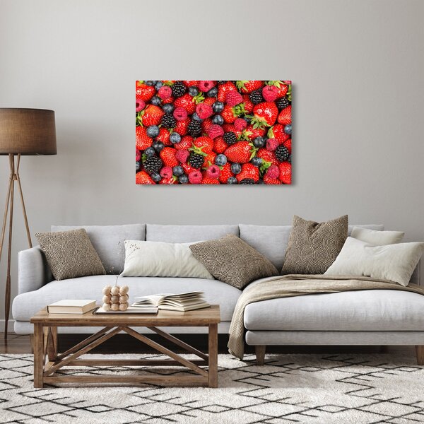 Kép - gyümölcs rakomány (90x60 cm)