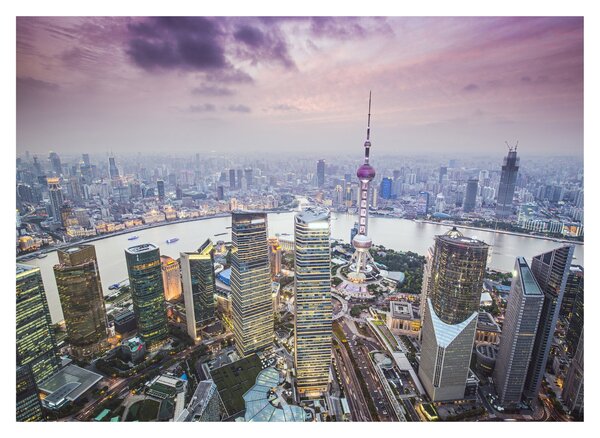 Kép - Shanghai, Kína (70x50 cm)