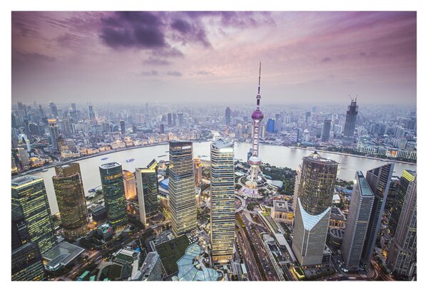 Kép - Shanghai, Kína (90x60 cm)
