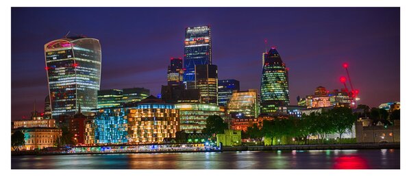 Kép - esti London (120x50 cm)