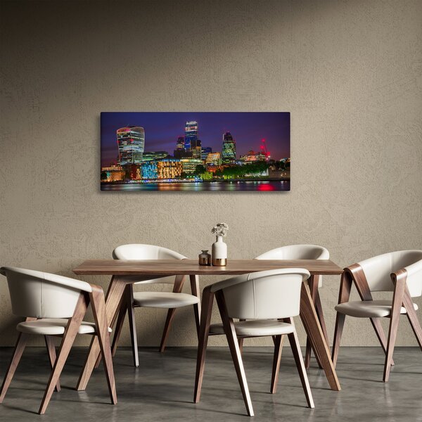 Kép - esti London (120x50 cm)
