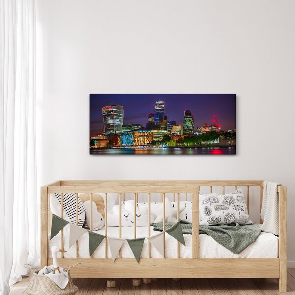 Kép - esti London (120x50 cm)