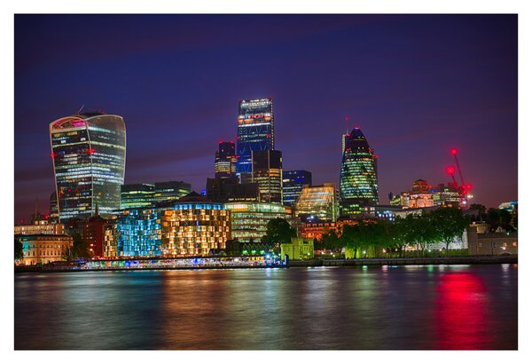 Kép - esti London (90x60 cm)
