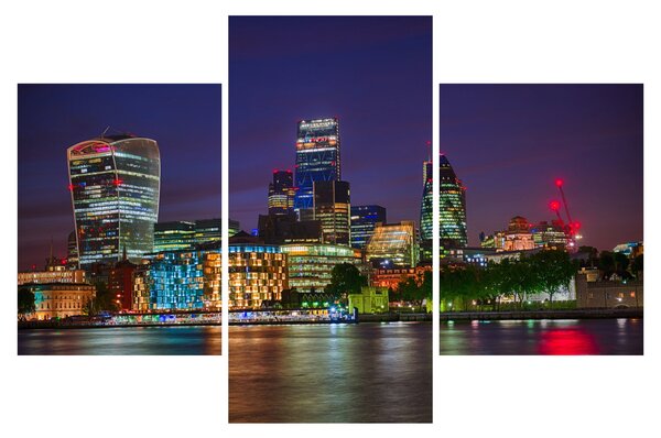Kép - esti London (90x60 cm)