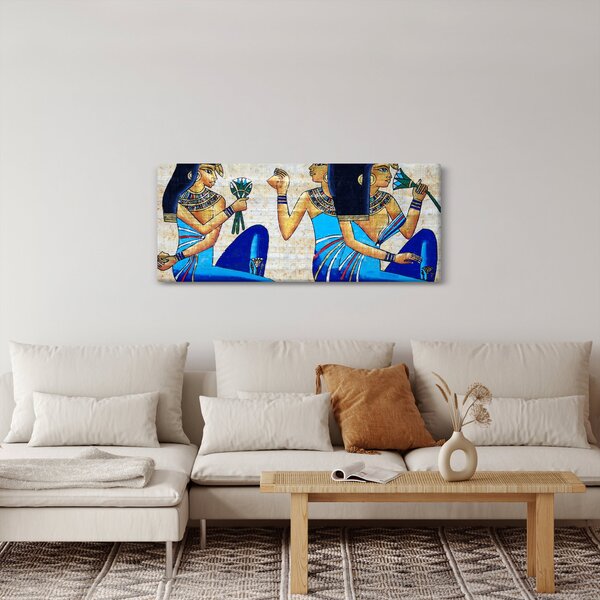 Kép - egyiptomi festmények (120x50 cm)