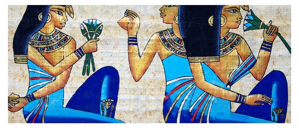 Kép - egyiptomi festmények (120x50 cm)