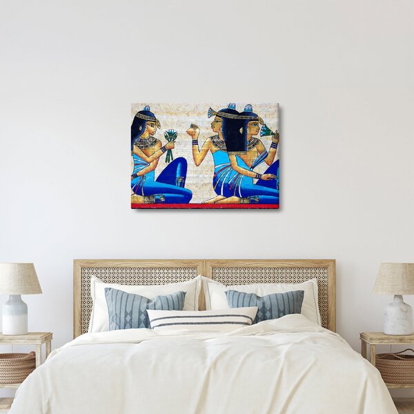 Kép - egyiptomi festmények (70x50 cm)