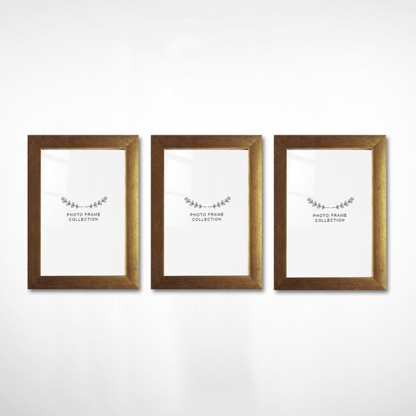 3 darabos képkeret, műanyag, 10 x 15 cm – 3AFC1002_1015