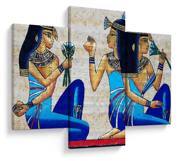 Kép - egyiptomi festmények (90x60 cm)