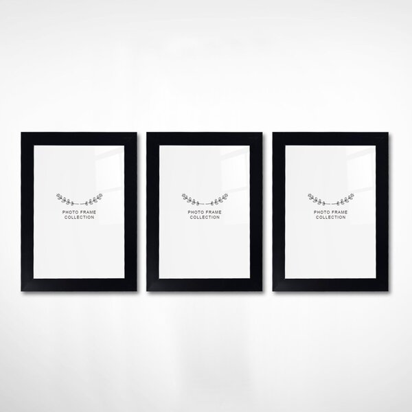 3 darabos képkeret, műanyag, 10 x 15 cm – 3SFC1017_1015