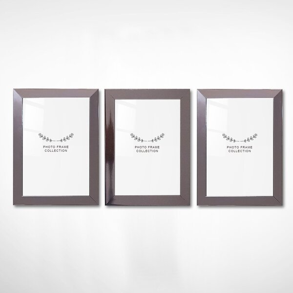 3 darabos képkeret, műanyag, 10 x 15 cm – 3IGFC1027_1015