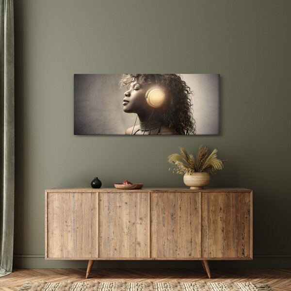 Kép - a zene ereje (120x50 cm)
