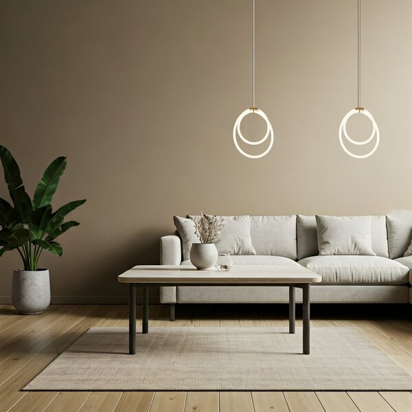 LED lámpa G021-CP Gold