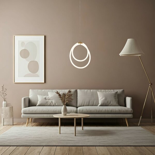 LED lámpa G021-CP Gold