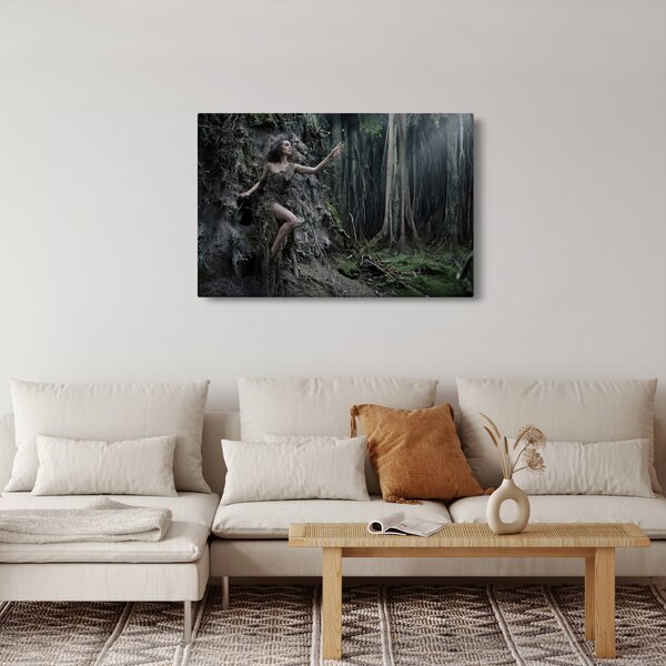 Kép - erdei tündér (90x60 cm)