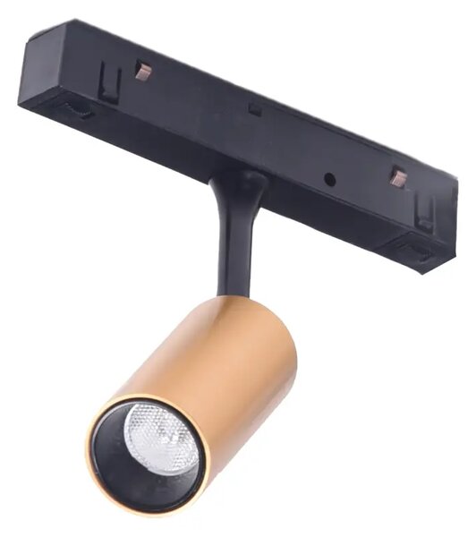 LED sínlámpa Alfa Nikki Track Magnetic 3W 3000K gold/Bk