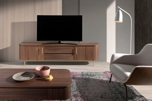 MONTREND exkluzív dió TV-szekrény