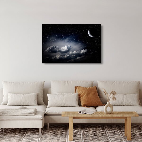 Kép - csillagos égbolt (90x60 cm)