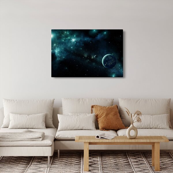 Kép - Élet az űrben (90x60 cm)