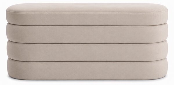 Veluto puff szett Szürke / 42,5 cm / 45 cm
