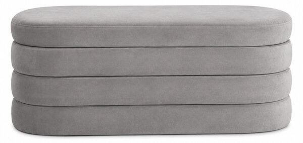 Veluto puff szett Szürke / 42,5 cm / 45 cm
