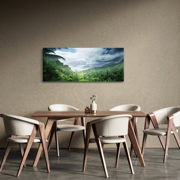 Kép - Seychelle-szigetek, dzsungel (120x50 cm)