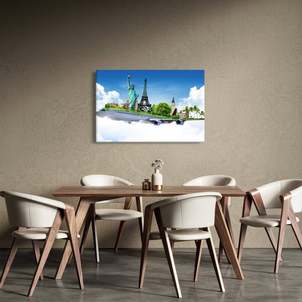 Kép - utazás a világ körül (90x60 cm)