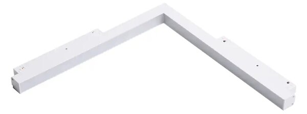 LED sínlámpa Alfa Saga Track Magnetic Corner B 24W 3000K fehér