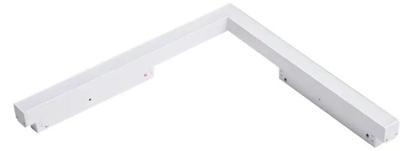 LED sínlámpa Alfa Saga Track mágneses sarok A 24W 3000K fehér