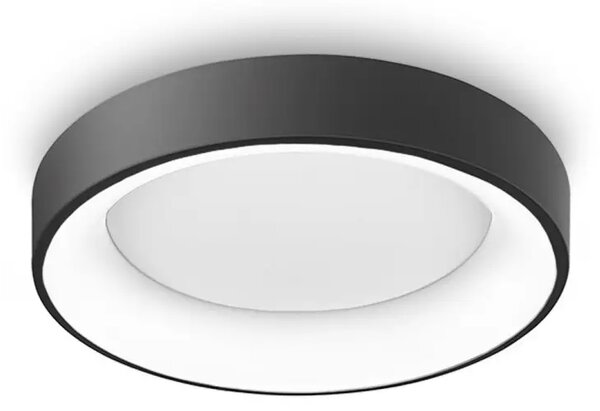 LED mennyezeti lámpa Sovana 80 CCT fekete távirányítóval
