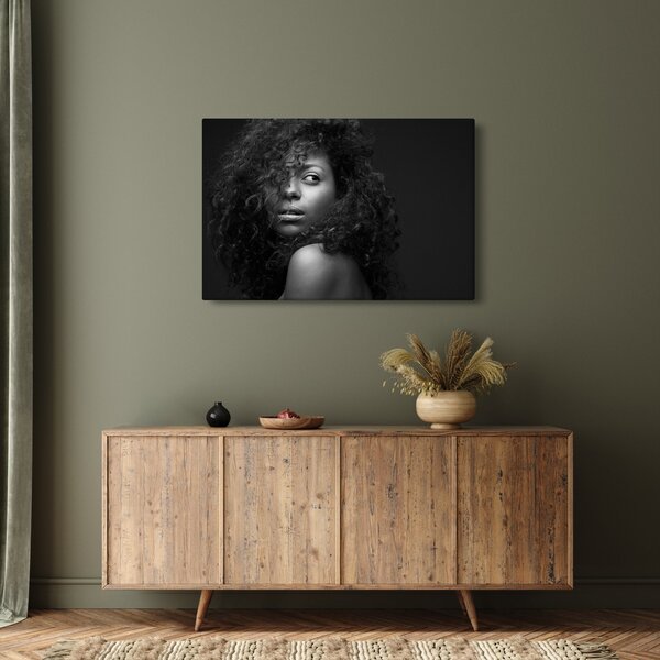 Kép - Női portré (90x60 cm)