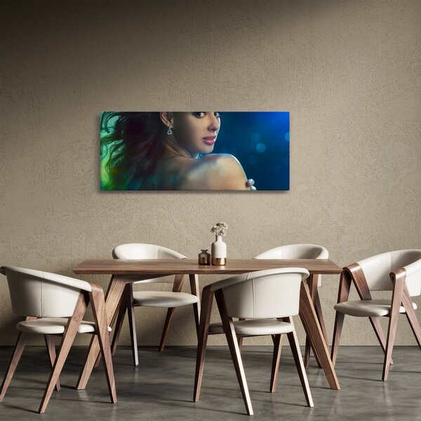 Kép - Egy fiatal nő képe (120x50 cm)