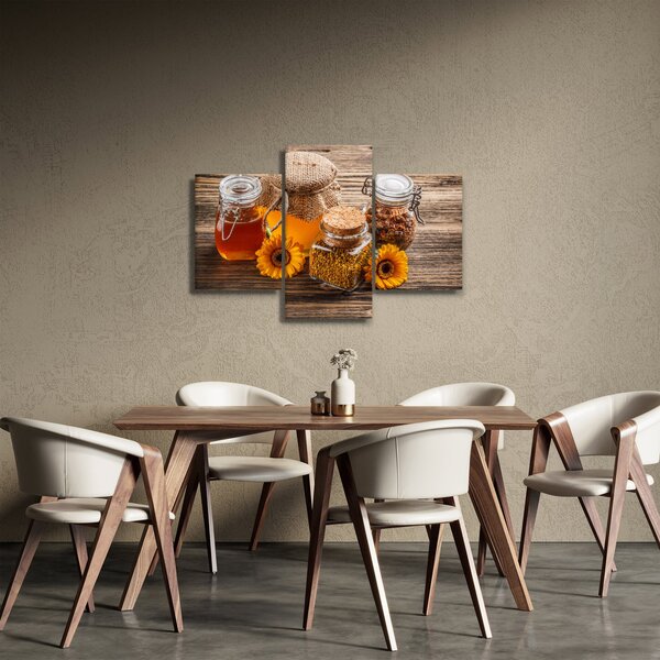 Kép - Csendélet mézes csészékkel (90x60 cm)