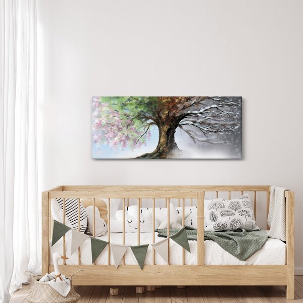Kép - Négy évszak fája (120x50 cm)