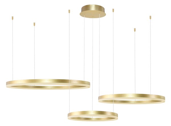 Modern csillár Halo 100+80+60 CCT arany