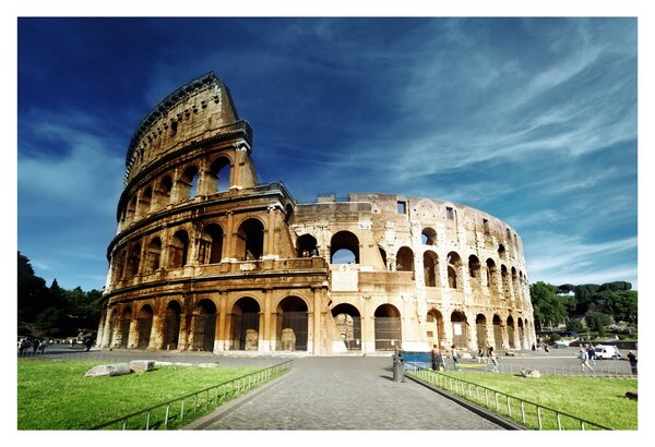 Kép - Colosseum Rómában, Olaszországban (90x60 cm)