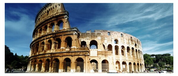 Kép - Colosseum Rómában, Olaszországban (120x50 cm)
