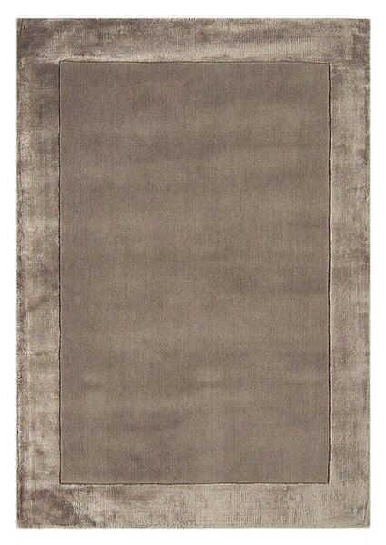 Barna kézi szövésű gyapjú keverék szőnyeg 160x230 cm Ascot – Asiatic Carpets