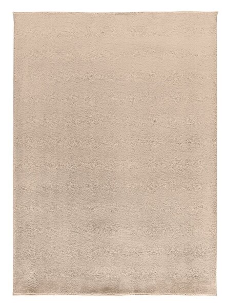 Bézs mikroszálas szőnyeg 120x170 cm Coraline Liso – Universal