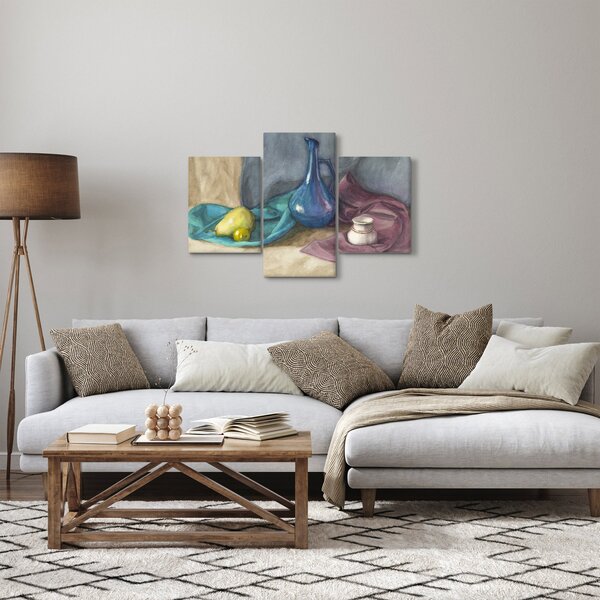 Kép - festett csendélet (90x60 cm)