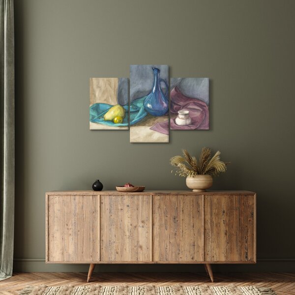 Kép - festett csendélet (90x60 cm)