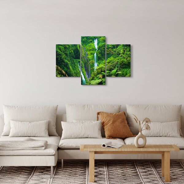 Kép - Madakaripura vízesések, Kelet-Jáva, Indonézia (90x60 cm)