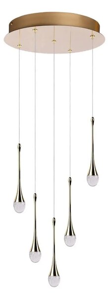 Design csillár Dalma 5 Gold