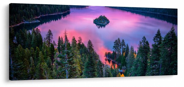 Kép - Lake Tahoe, Sierra Nevada, Kalifornia, USA (120x50 cm)