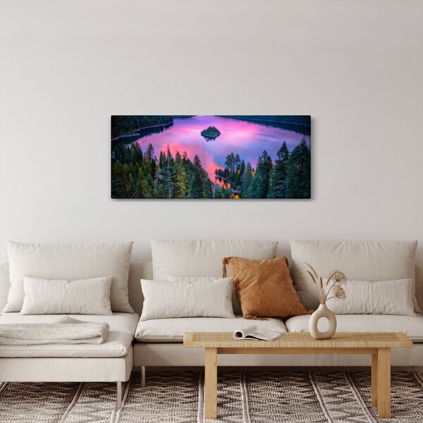 Kép - Lake Tahoe, Sierra Nevada, Kalifornia, USA (120x50 cm)